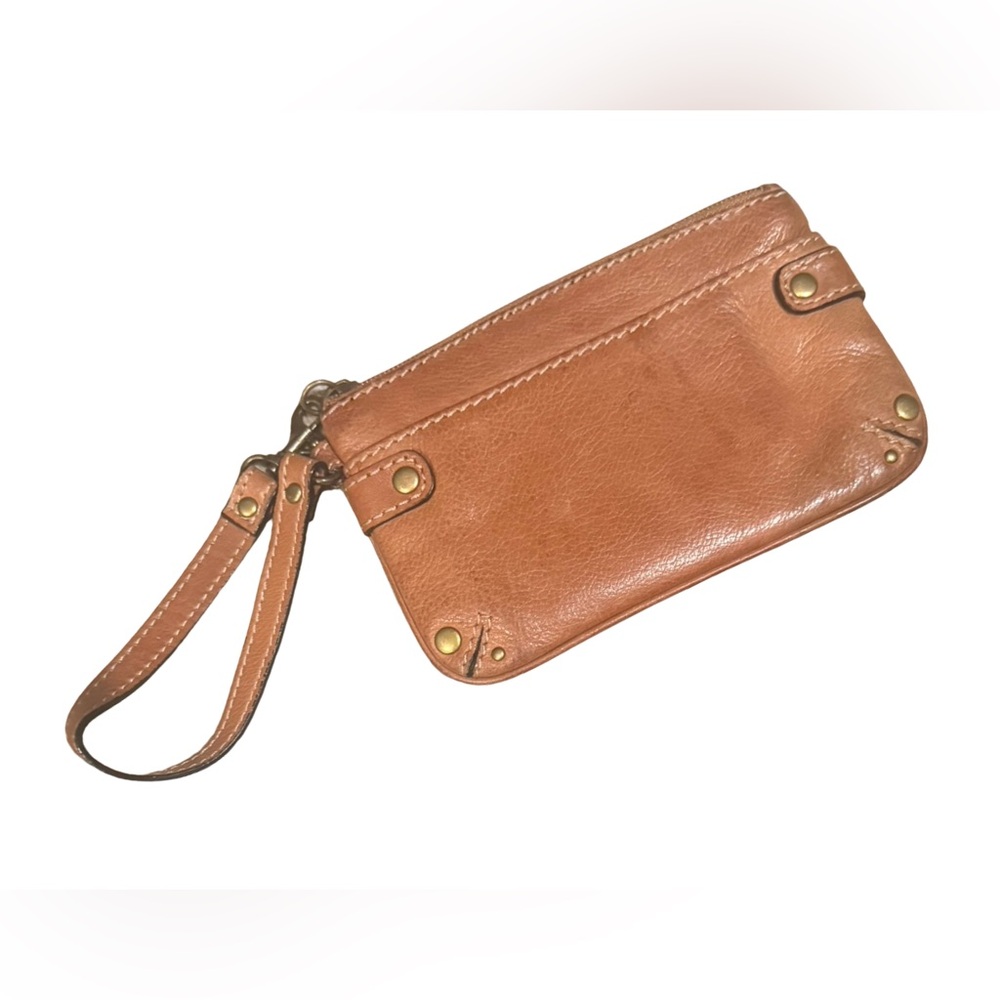 Fossil Leather Wristlet Wallet